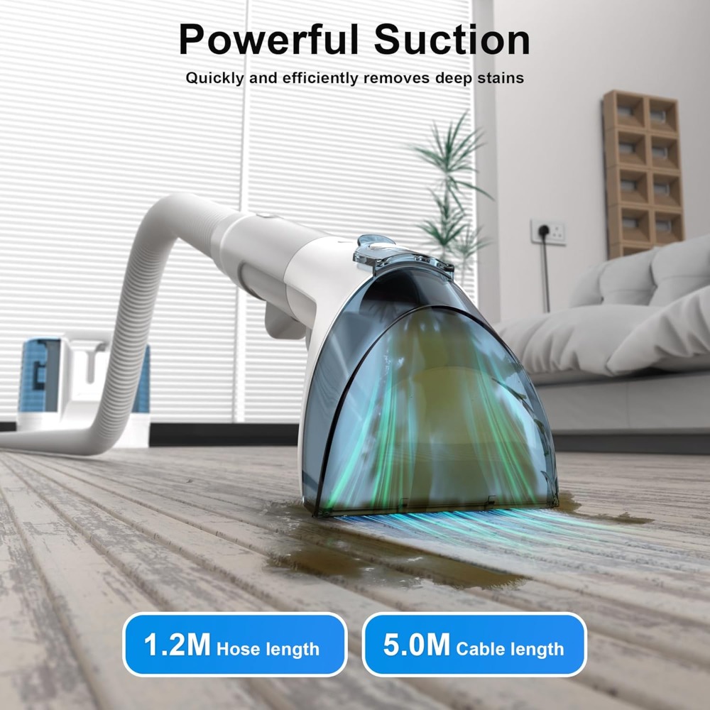 450W Carpet Cleaner Machine Up - Seat Cleaner Fabric avaliação e preço