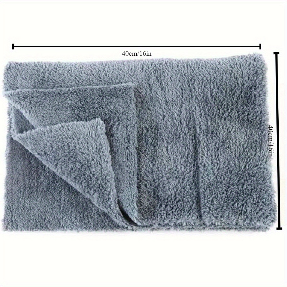 1/2/3/6pcs 16inch X 16inch 400 - Microfiber Towel Detailing avaliação e preço