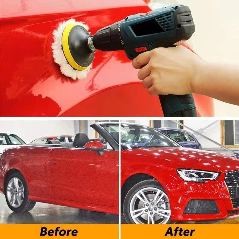 8Pcs Car Polishing Pads Kit 3/ - Polish Pad Set Buffer avaliação e preço