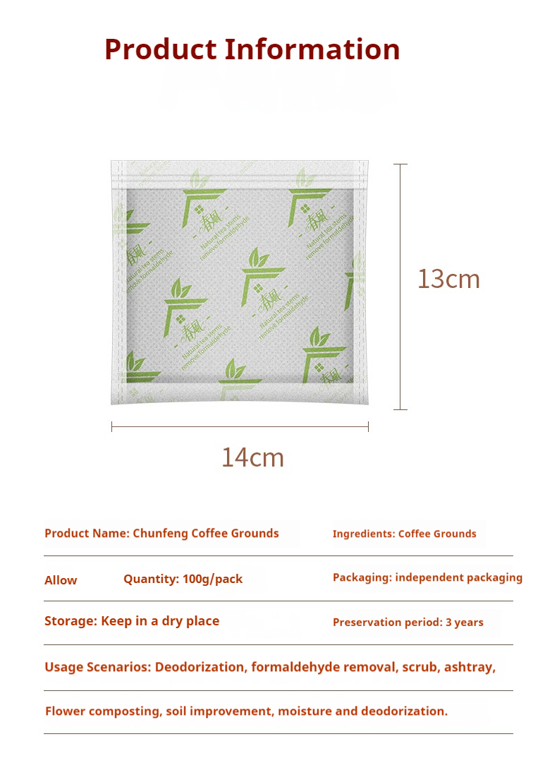 5pcs Eco-Friendly Coffee Groun - Odor Eliminator Car avaliação e preço