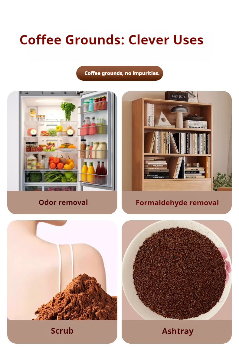5pcs Eco-Friendly Coffee Groun - Odor Eliminator Car avaliação e preço