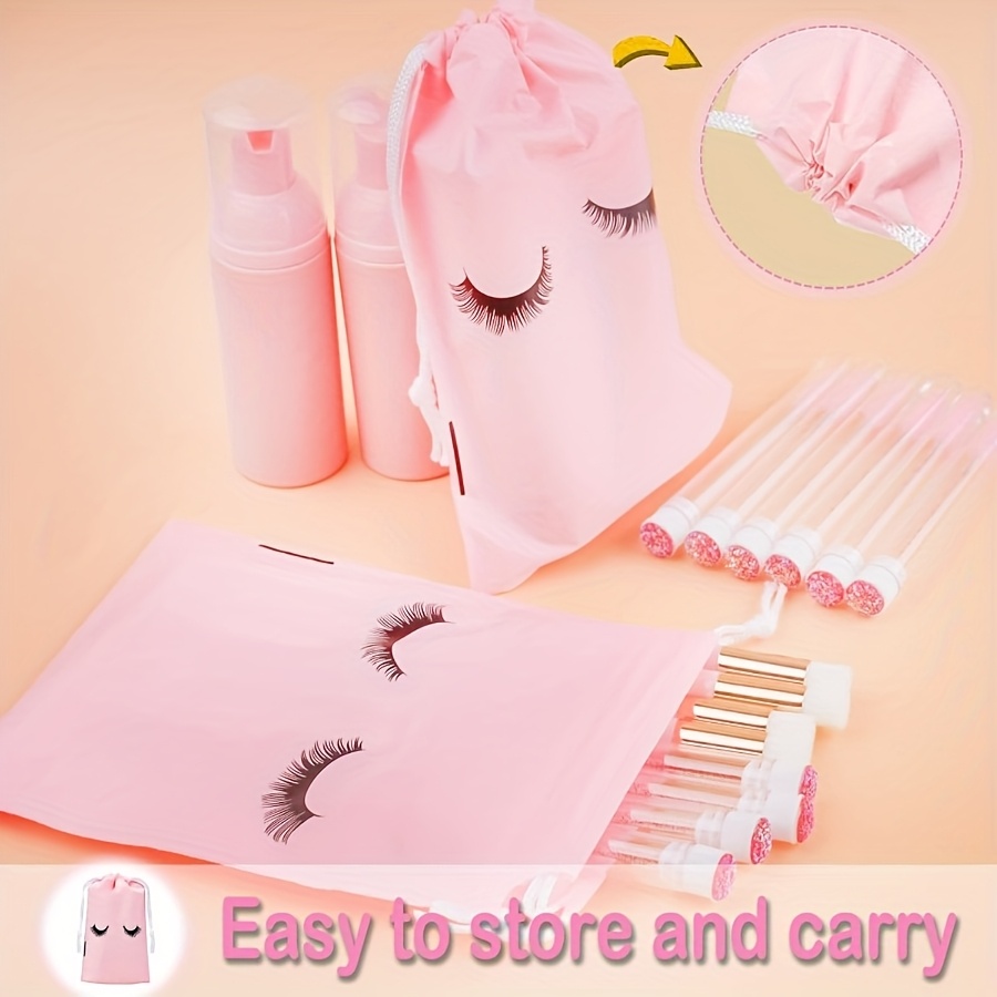 20Pcs Lash Care Kit - 5 Foam P - Detailing Brush Set avaliação e preço