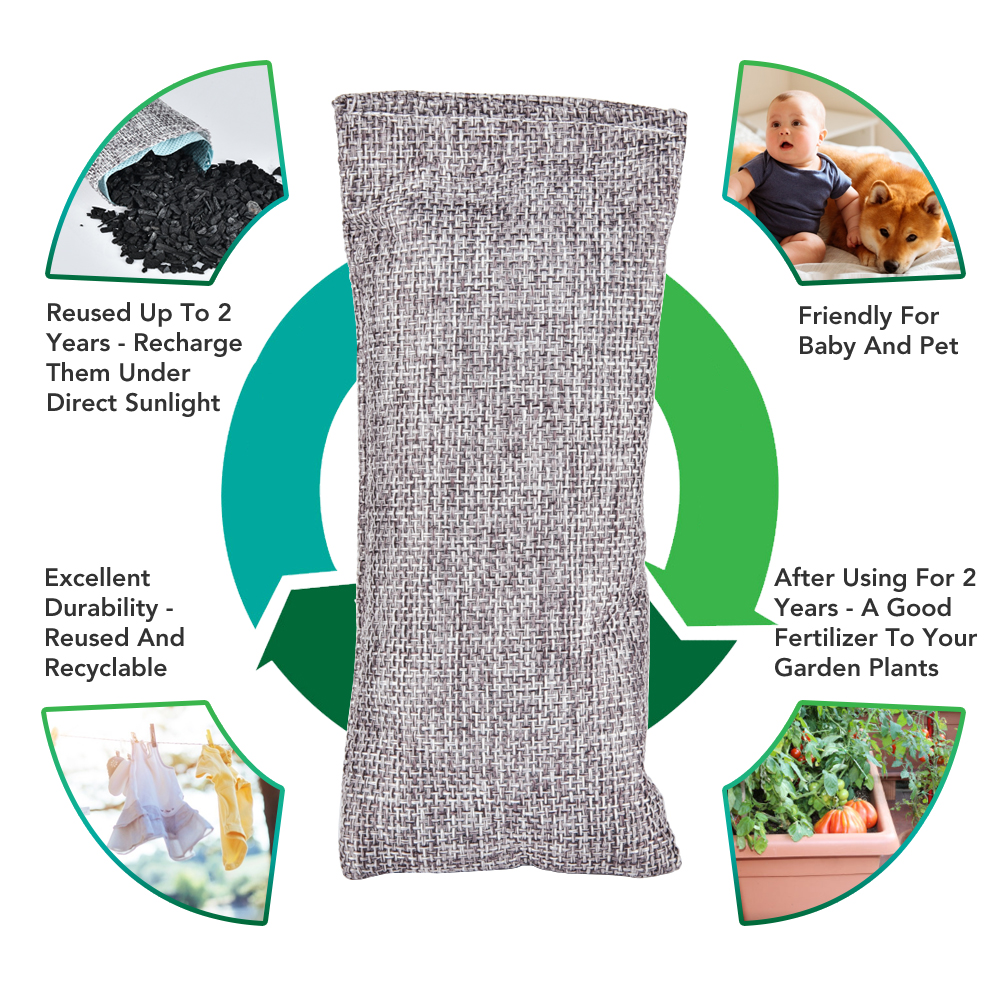 10pcs Natural Bamboo Charcoal  - Odor Eliminator Car avaliação e preço