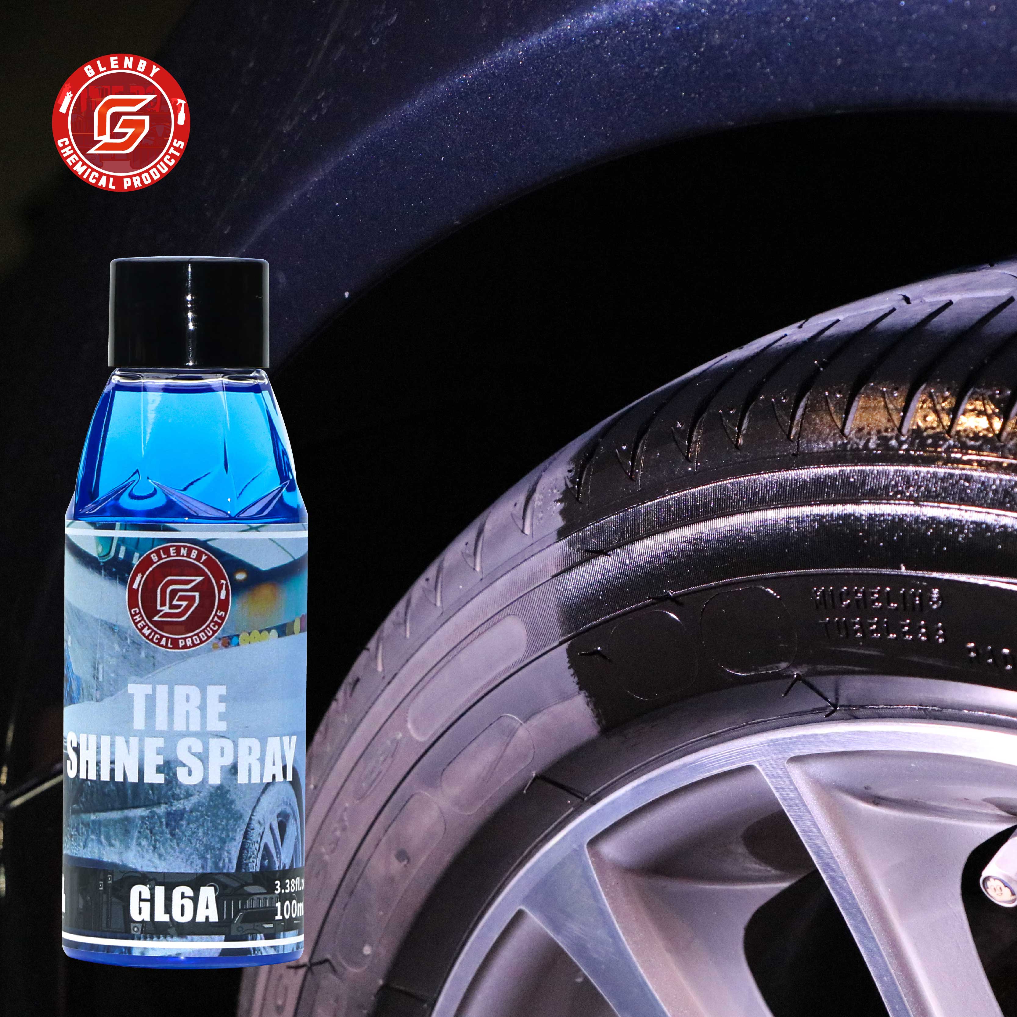 Car Tyre Gloss Tire Coating Sp - Tire Shine Spray Sealant avaliação e preço