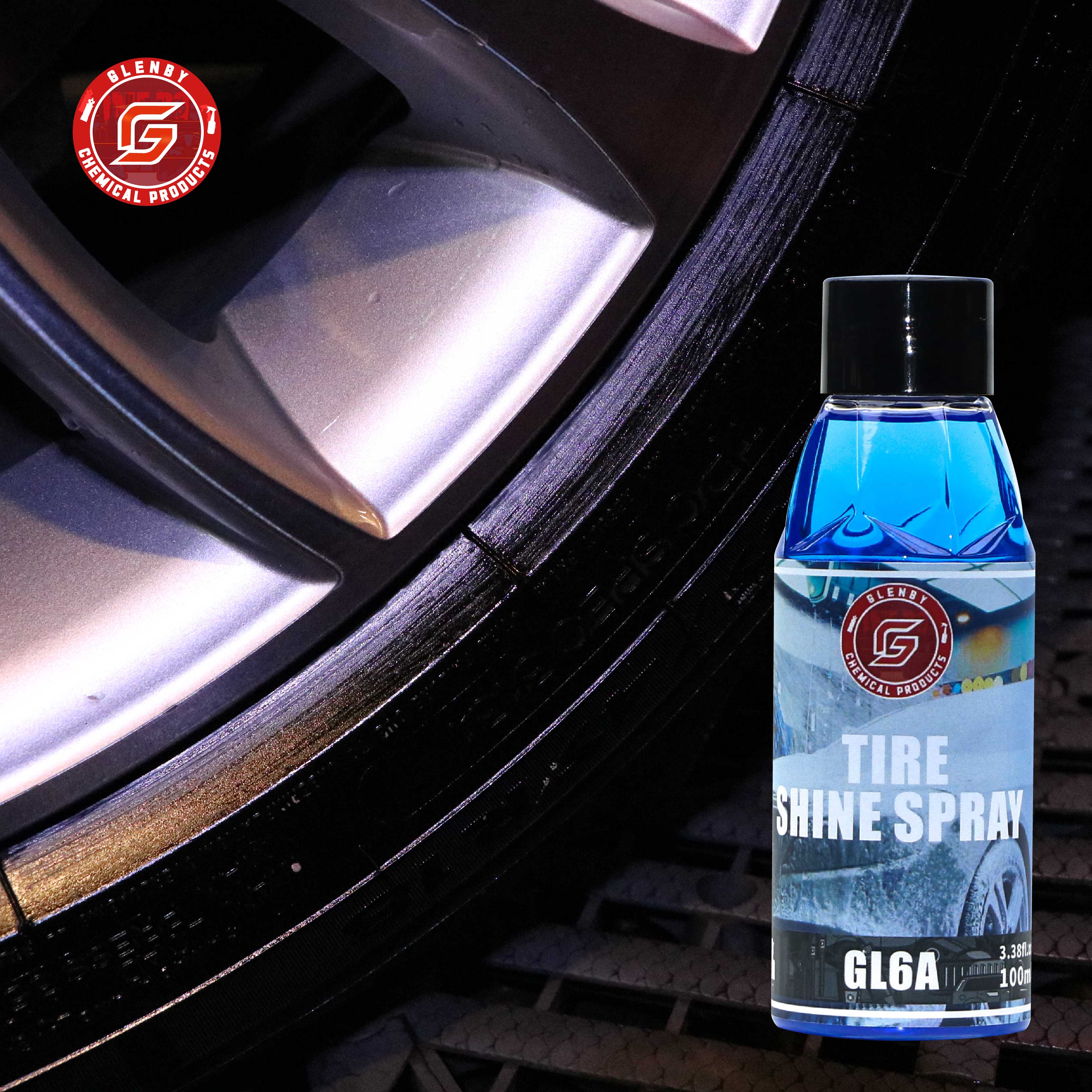 Car Tyre Gloss Tire Coating Sp - Tire Shine Spray Sealant avaliação e preço