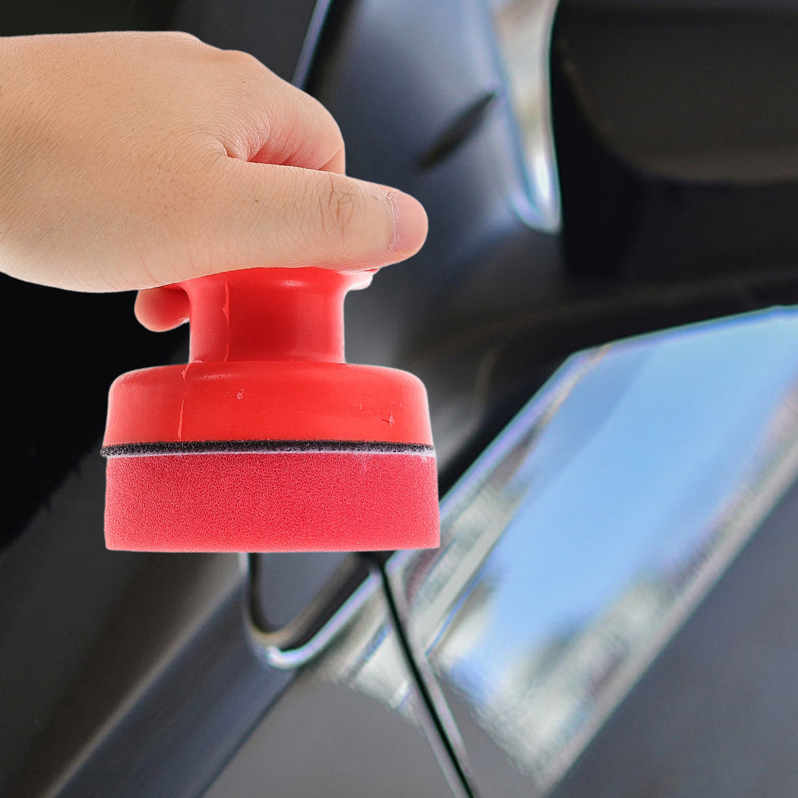 1Set Car Waxing Sponge Set Han - Polish Pad Set Buffer avaliação e preço