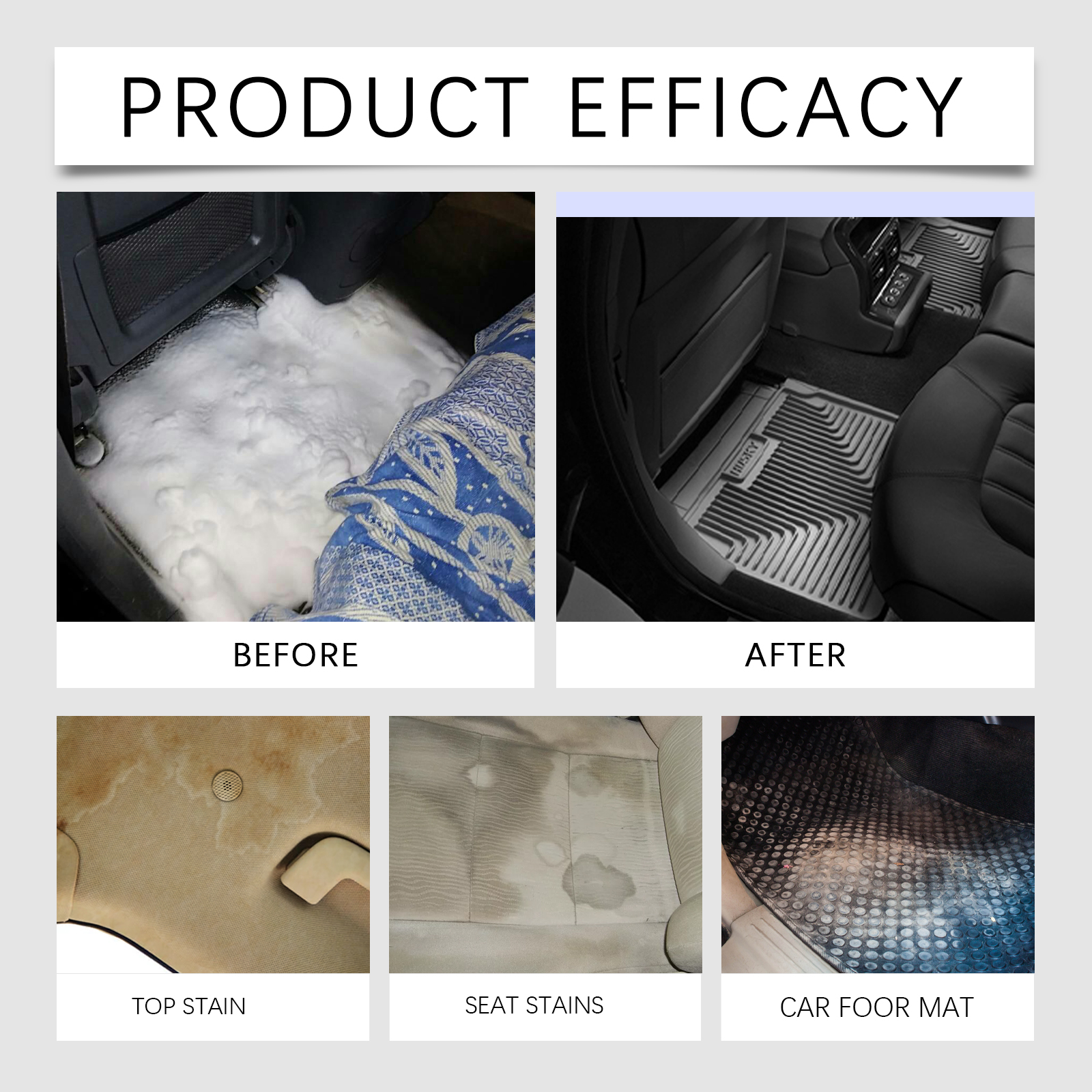 Car Interior Cleaning Spray Ca - Seat Cleaner Fabric avaliação e preço