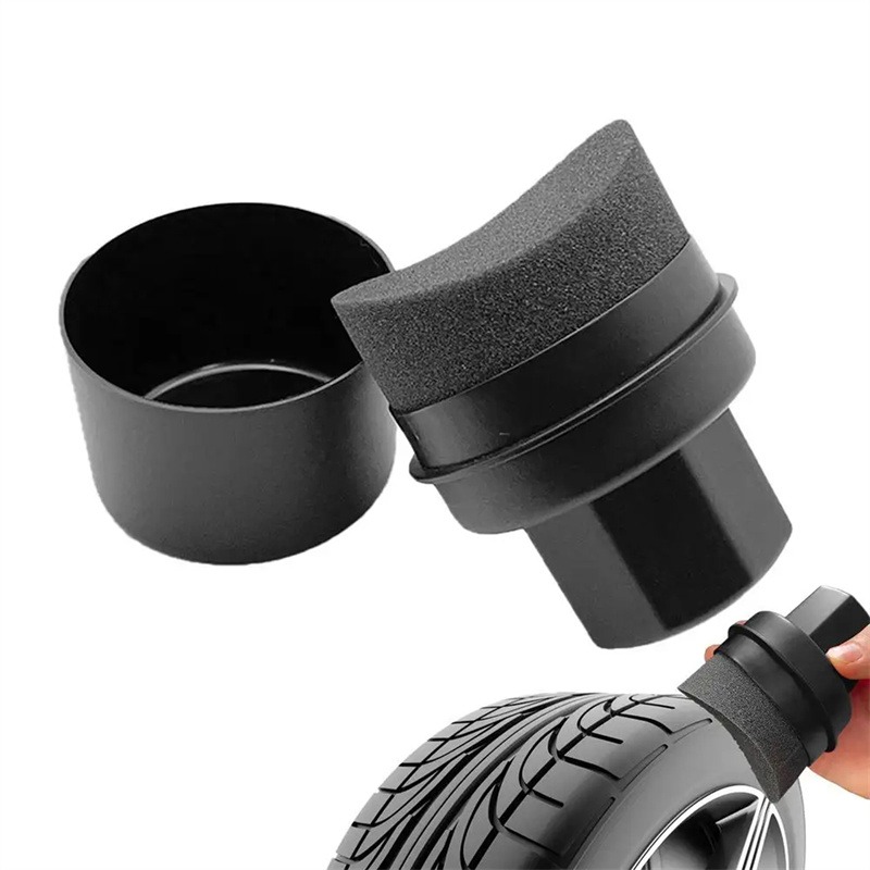 Car Tire Waxing Sponge Car Wax - Wax Applicator Pad avaliação e preço