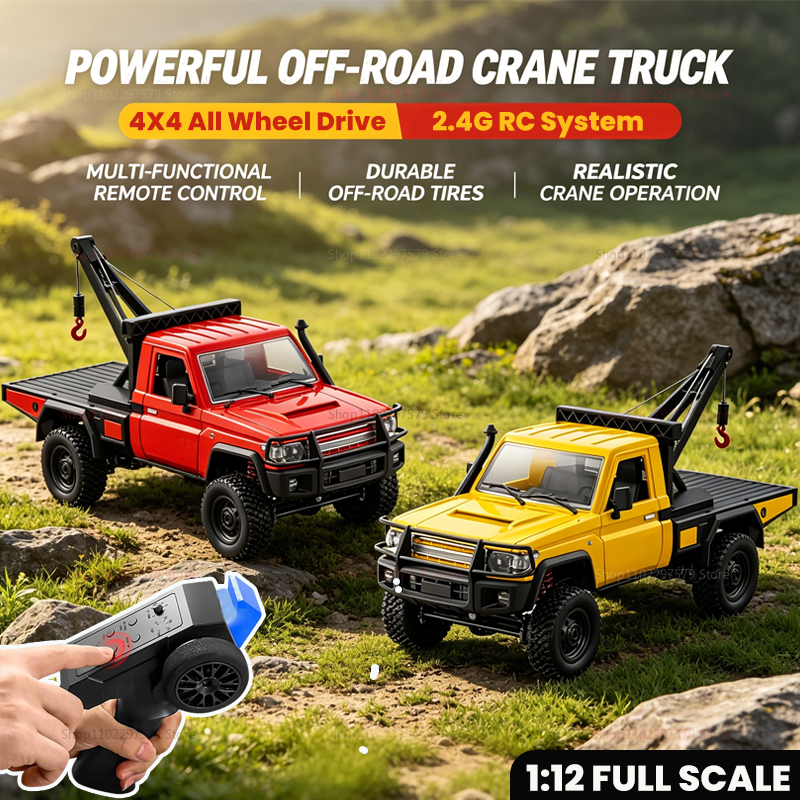 MN82T 1:12 2.4G RC Crawler Hoi - Dirt Brush Interior avaliação e preço