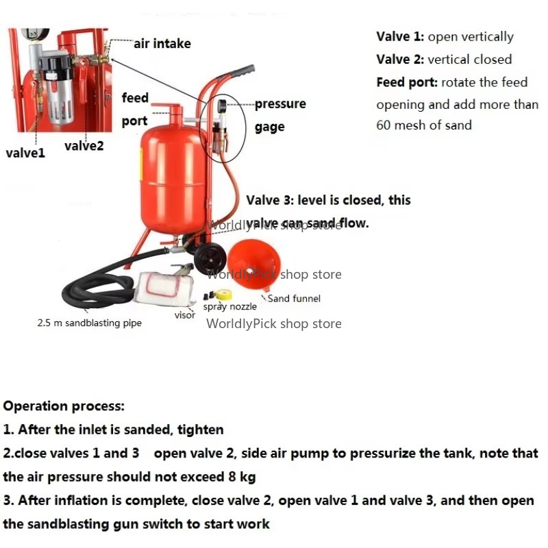 High Pressure Cleaner Sandblas - Wheel Cleaner Alloy avaliação e preço