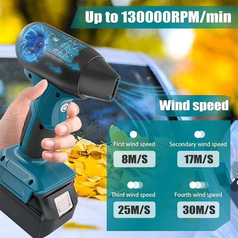 Makita 130000RMP 4-Speed Handh - Dryer Car Blower avaliação e preço