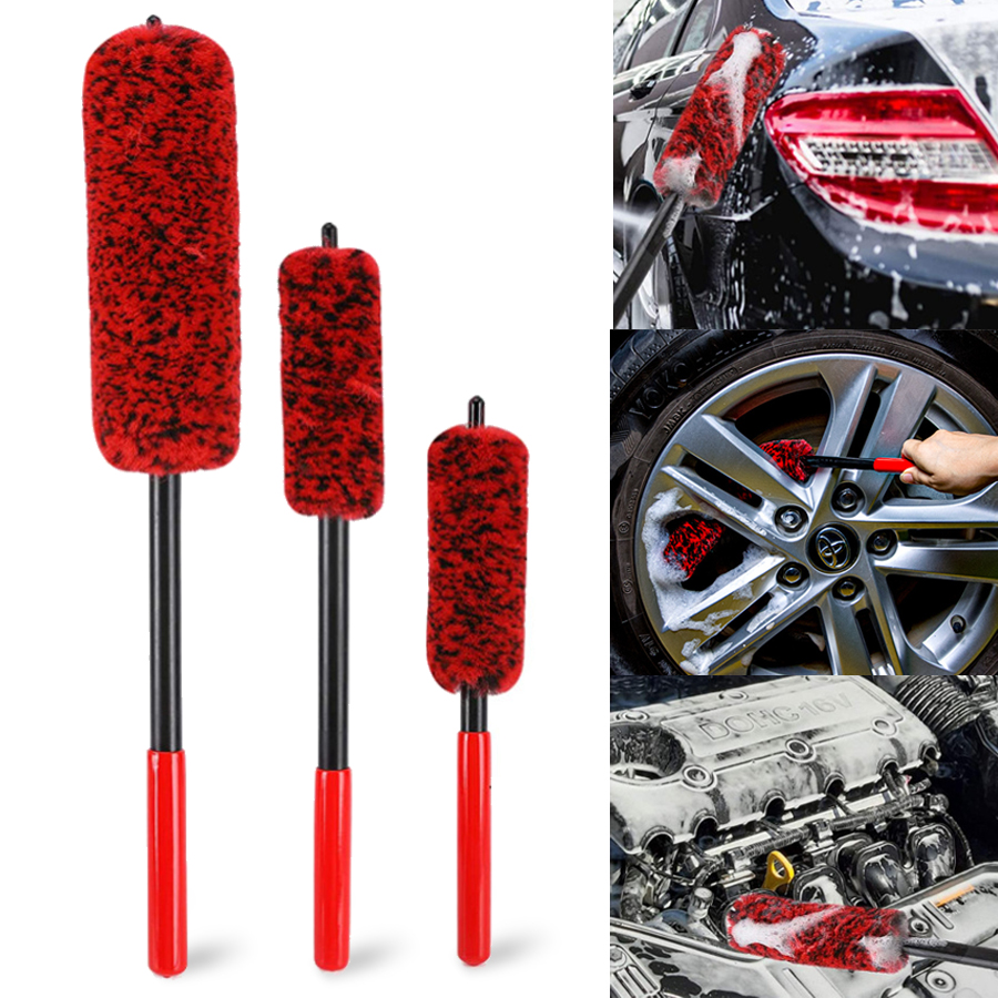 Car Wheel Woolies Plush Soft A - Wheel Cleaner Alloy avaliação e preço