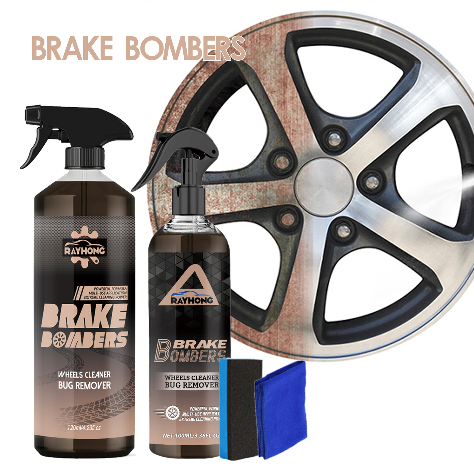 Car Wheel&Tire Cleaner - Brake - Wheel Cleaner Alloy avaliação e preço