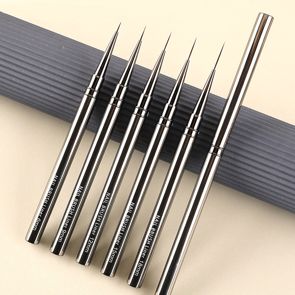 5-Piece Professional Nail Art  - Detailing Brush Set avaliação e preço