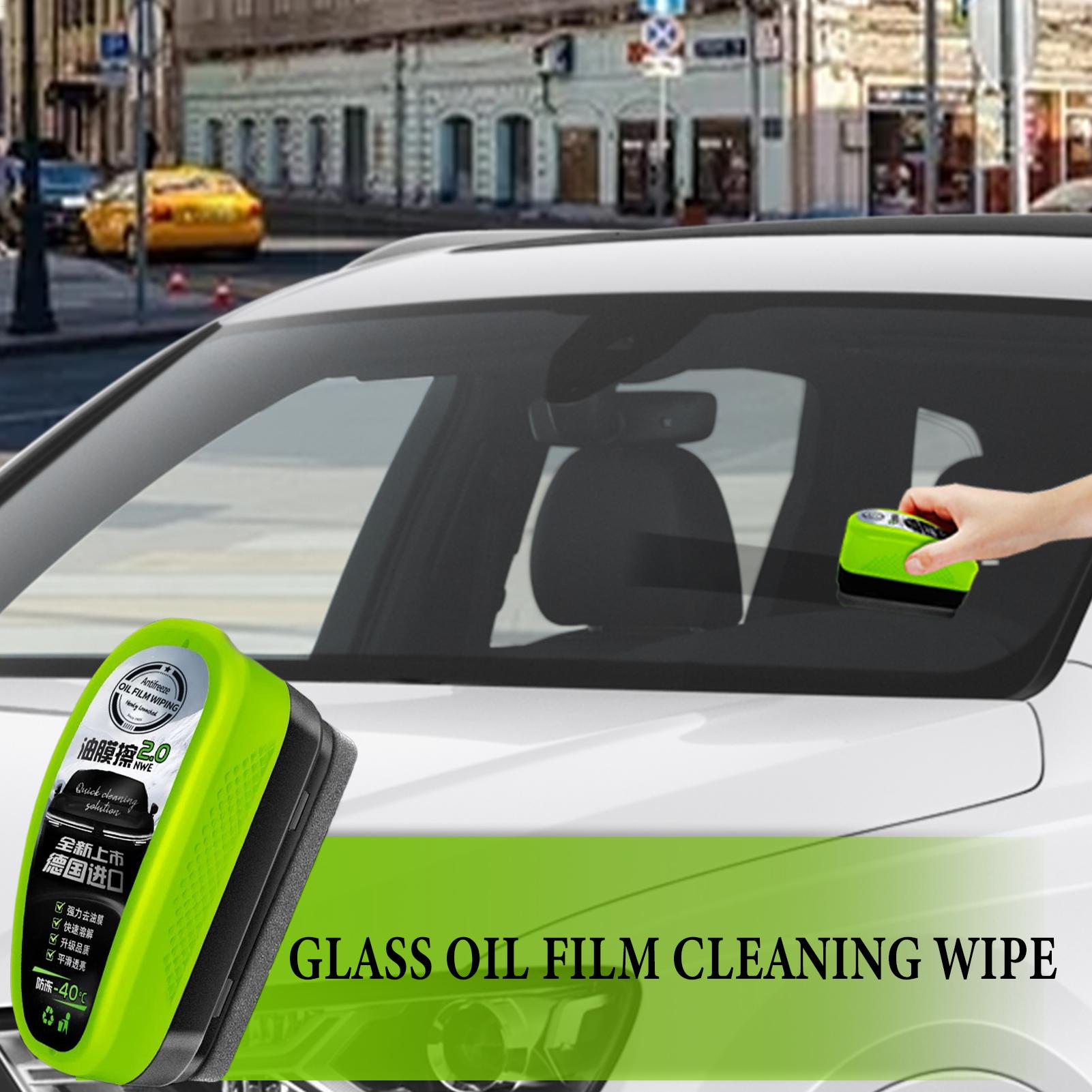 Car Glass Oil Film Remover Aut - Car Cleaning Brush avaliação e preço