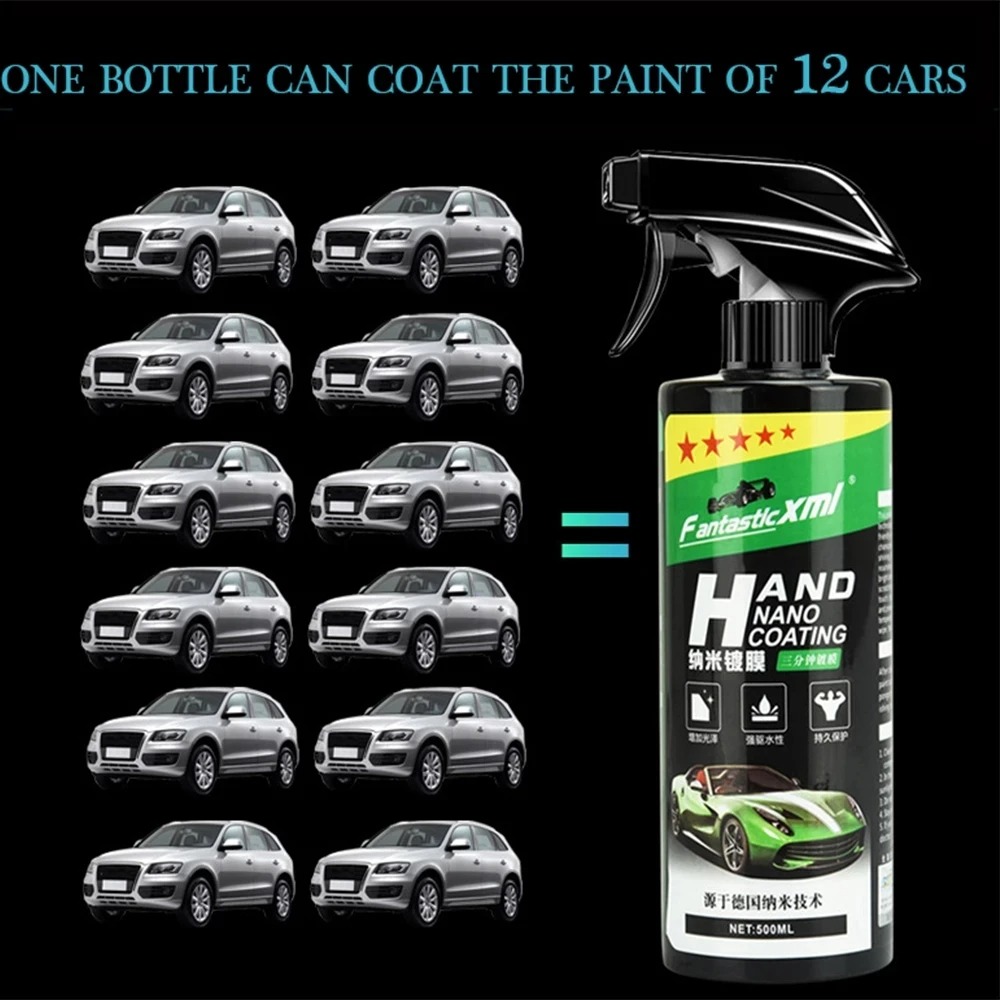 500Ml Nano Ceramic Car Coating - Interior Detailing Kit avaliação e preço