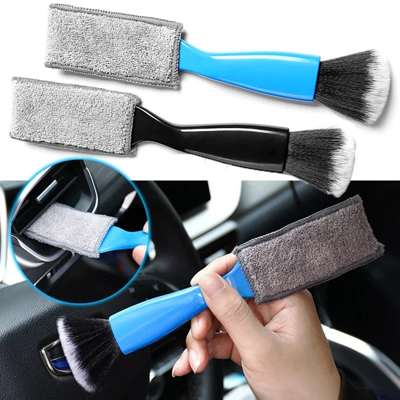 Double-Sided Car Air Condition - Car Cleaning Brush avaliação e preço