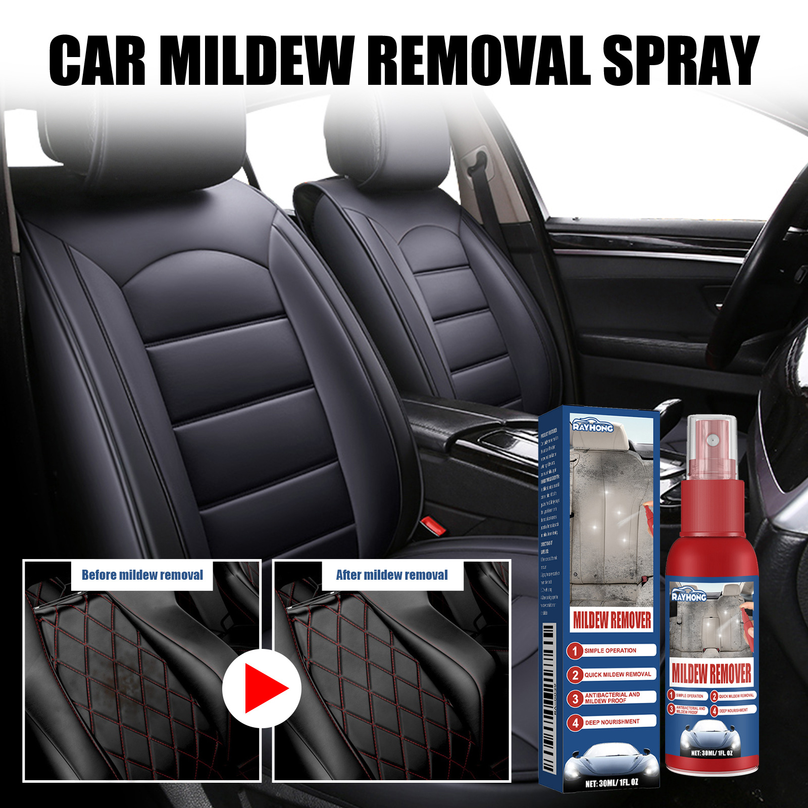 Multi-Functional Cleaner Car M - Seat Cleaner Fabric avaliação e preço