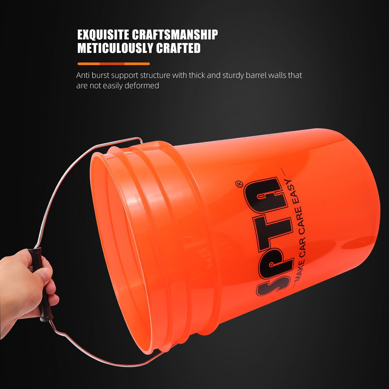 SPTA 33Pcs Car Wash 20L Bucket - Interior Detailing Kit avaliação e preço