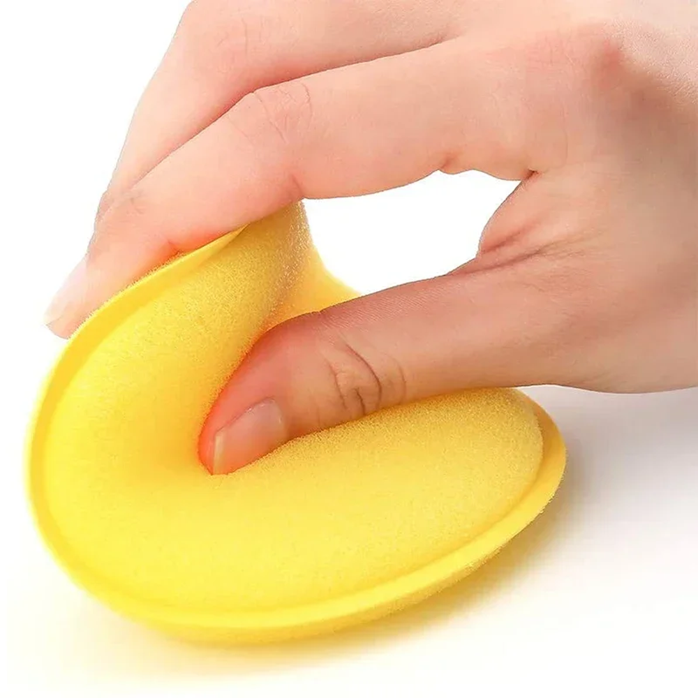 50pcs Round Car Ultra Soft Foa - Wax Applicator Pad avaliação e preço