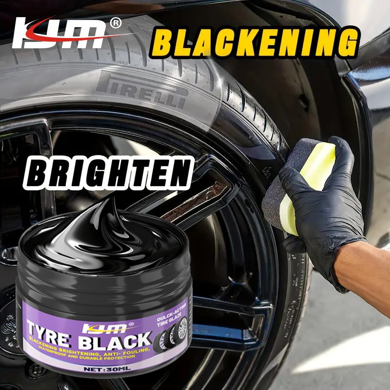 KJM 30ml Tyre Black Trim Resto - Trim Restorer Plastic avaliação e preço