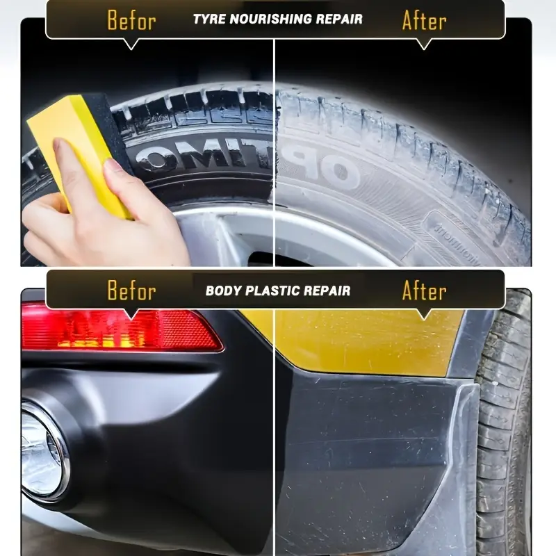KJM 30ml Tyre Black Trim Resto - Trim Restorer Plastic avaliação e preço