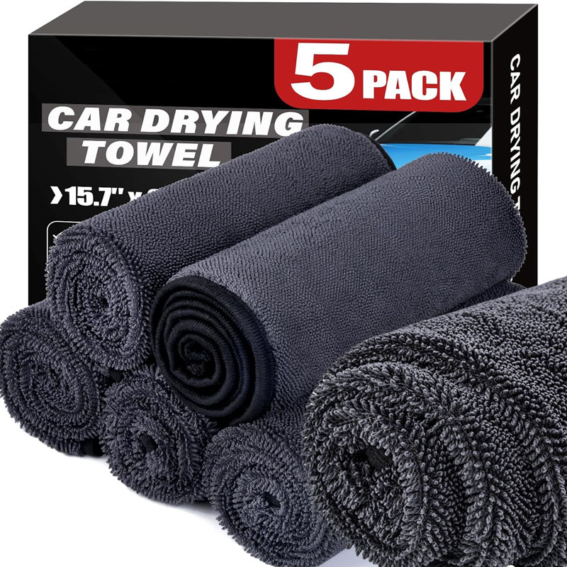 1/5pcs Heavy-Duty Car Towel 12 - Microfiber Towel Detailing avaliação e preço