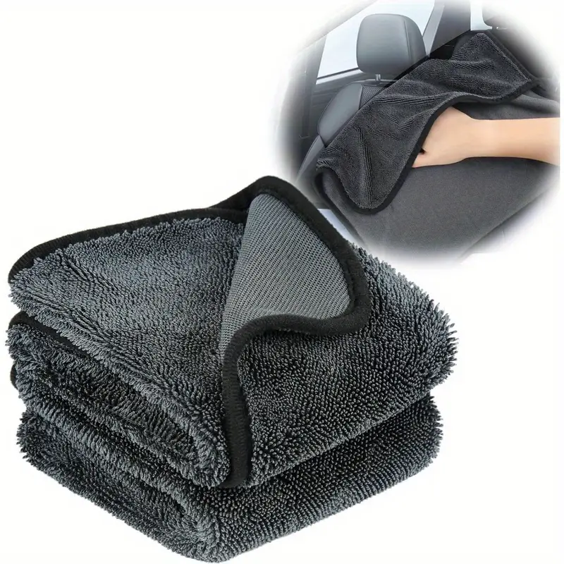 1/5pcs Heavy-Duty Car Towel 12 - Microfiber Towel Detailing avaliação e preço