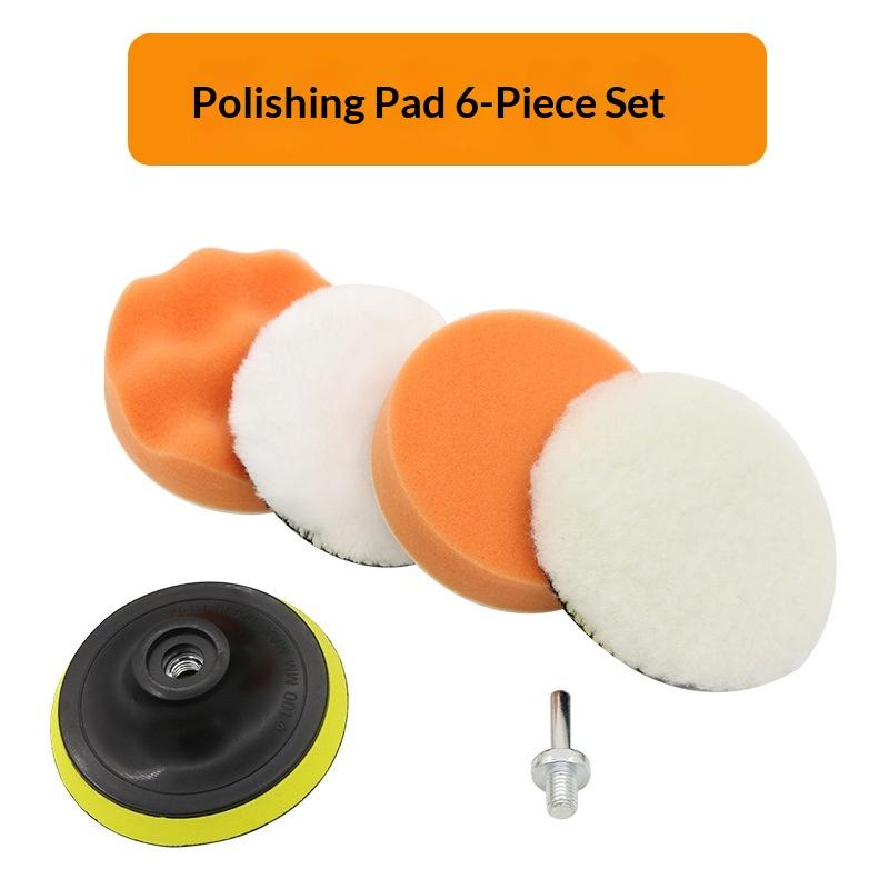 6 Pcs Foam Pad Buffer Kit Poli - Polish Pad Set Buffer avaliação e preço