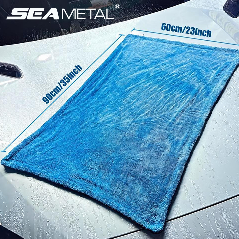 SEAMETAL 1200GSM Car Wash Micr - Microfiber Towel Detailing avaliação e preço