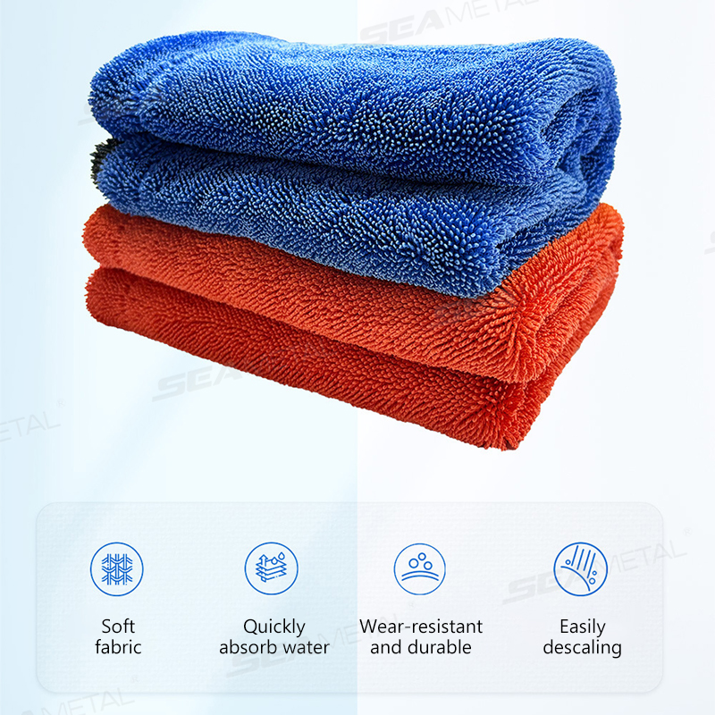 SEAMETAL 1200GSM Car Wash Micr - Microfiber Towel Detailing avaliação e preço