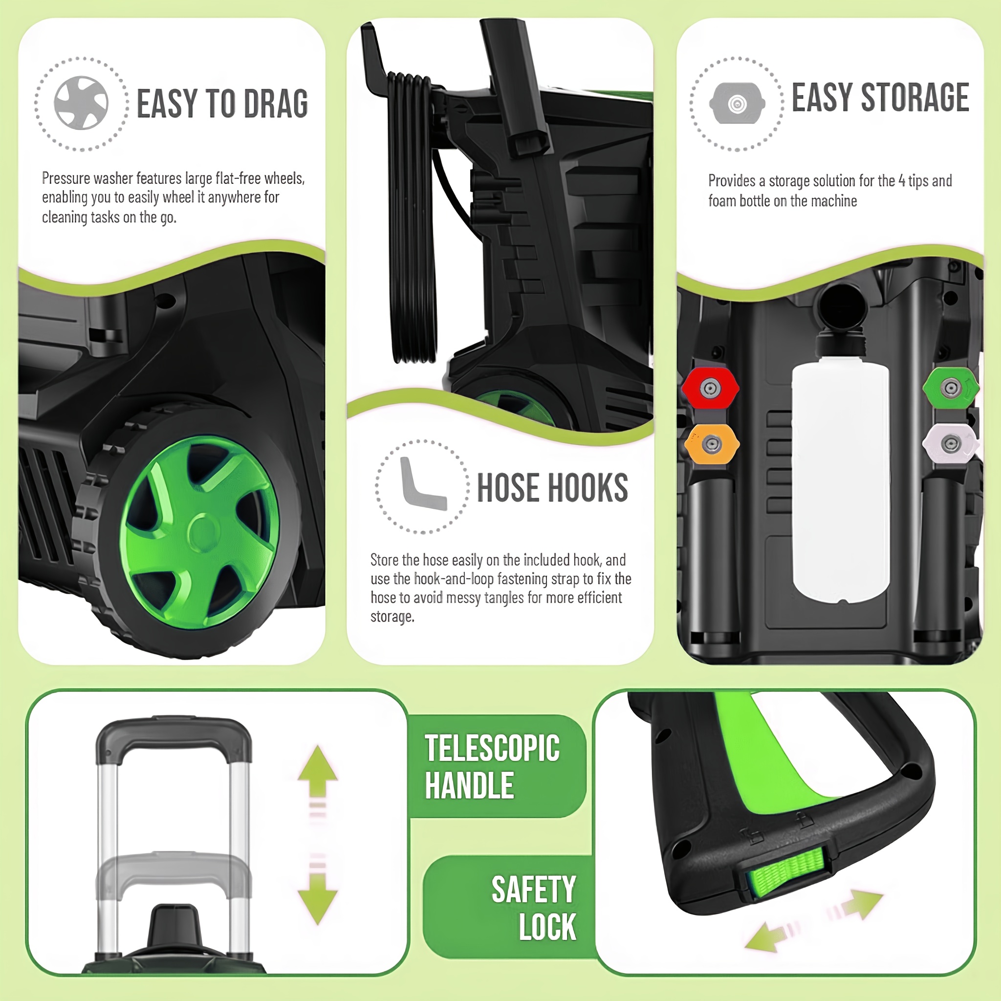 Electric Pressure Washer Power - Foam Cannon Car Wash avaliação e preço