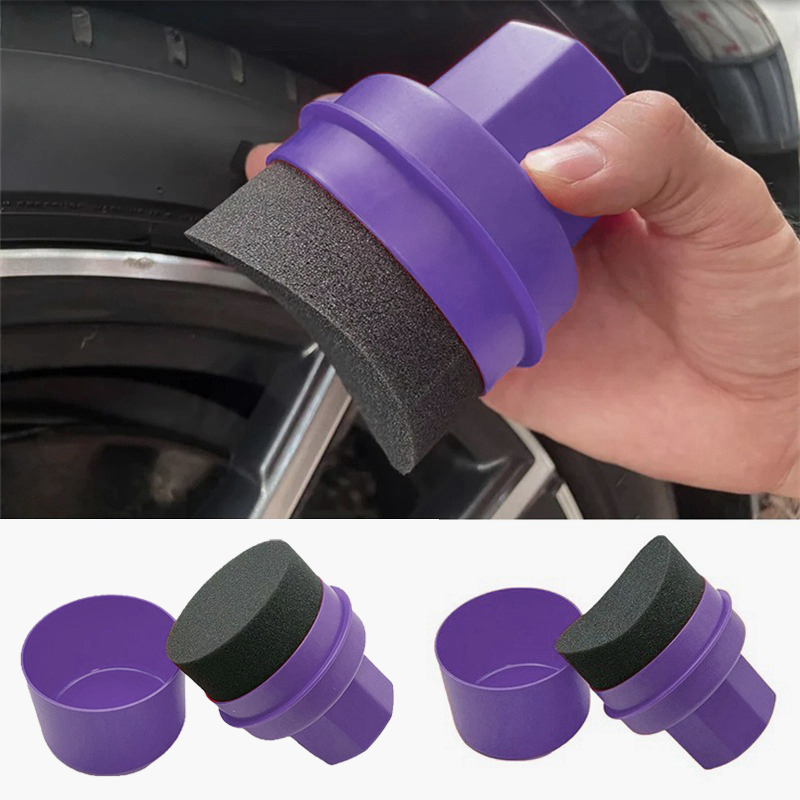 Car Tire Waxing Sponge Car Wax - Wax Applicator Pad avaliação e preço