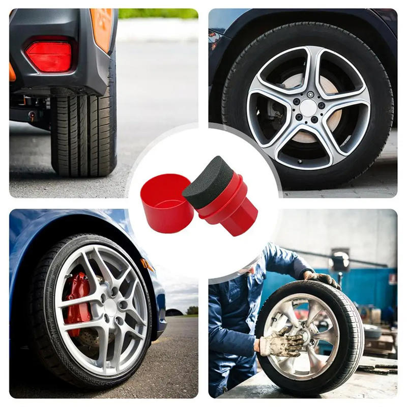 Car Tire Waxing Sponge Car Wax - Wax Applicator Pad avaliação e preço