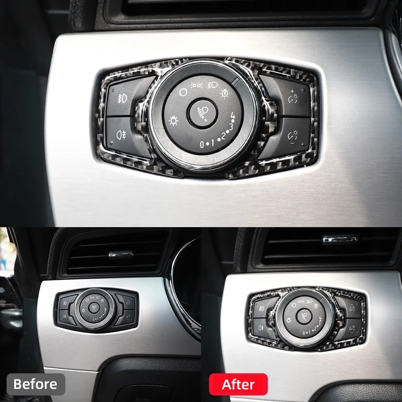 Carbon Fiber Car Headlight Swi - Interior Detailing Kit avaliação e preço