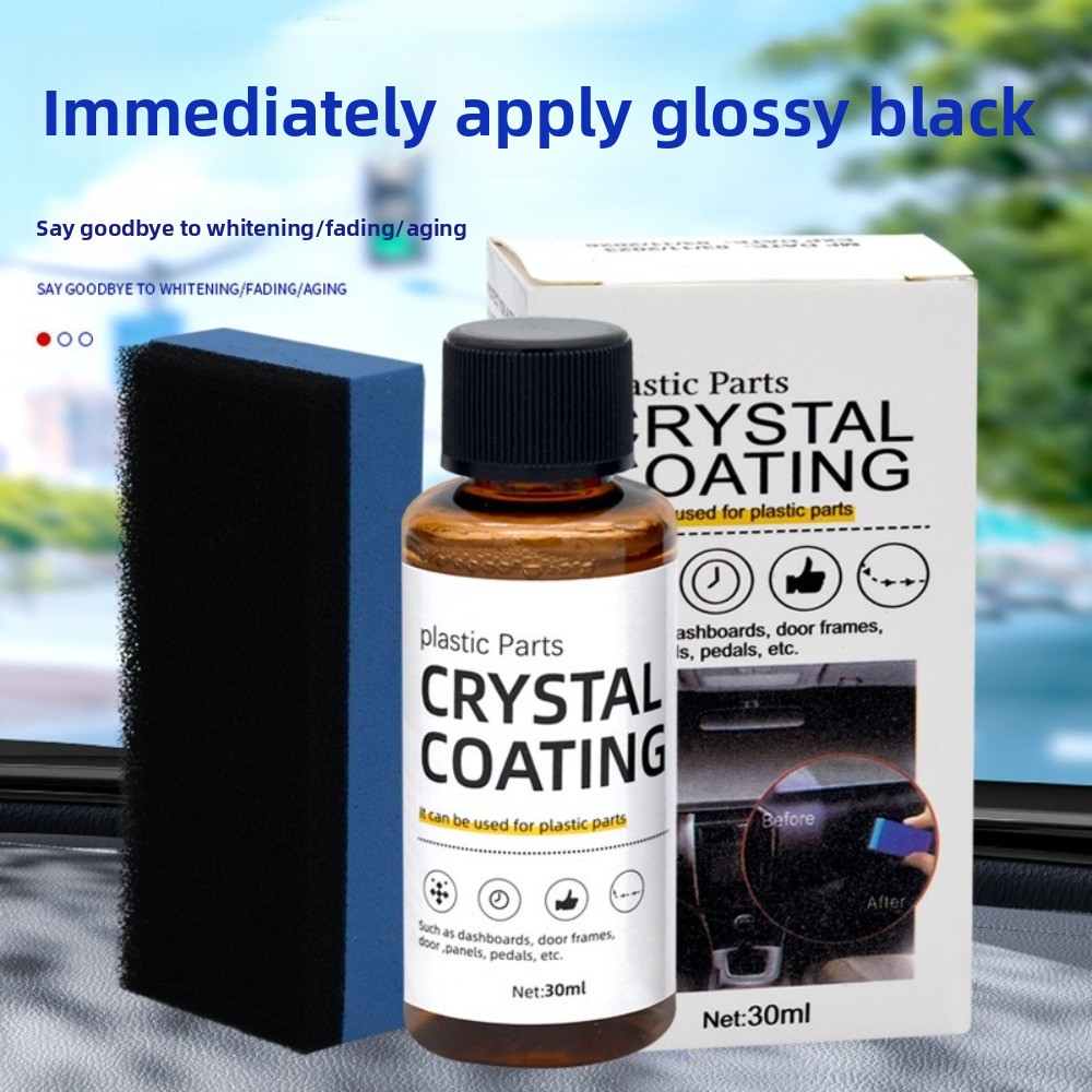 New Durable Crystal Coating Re - Trim Restorer Plastic avaliação e preço