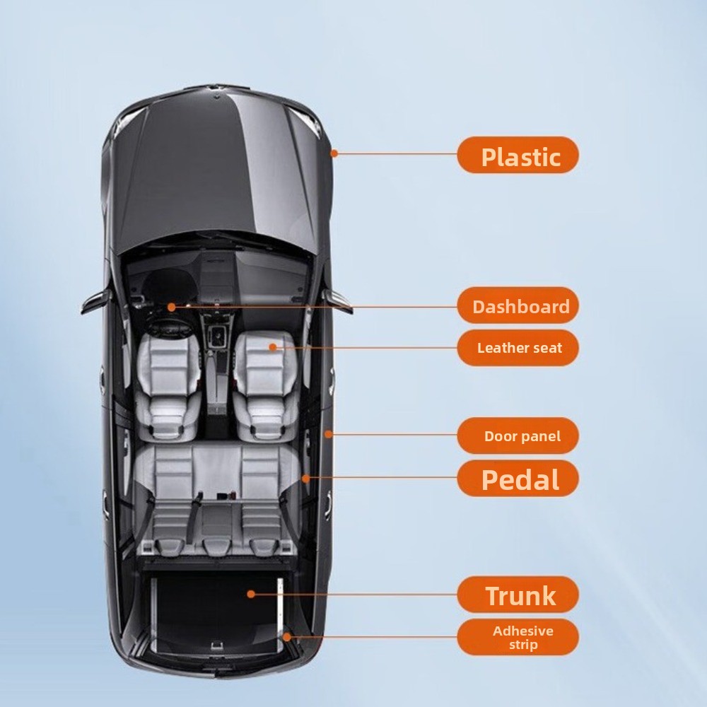 New Durable Crystal Coating Re - Trim Restorer Plastic avaliação e preço