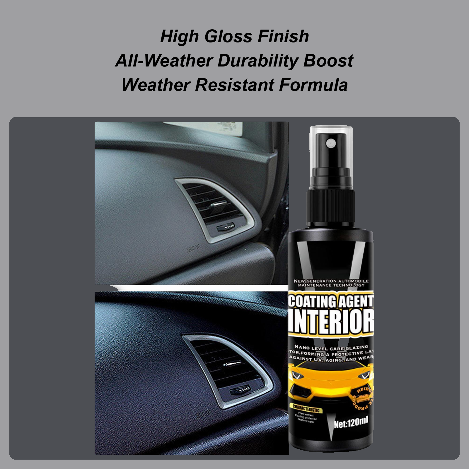 Interior Detailer Spray 120ml  - Seat Cleaner Fabric avaliação e preço