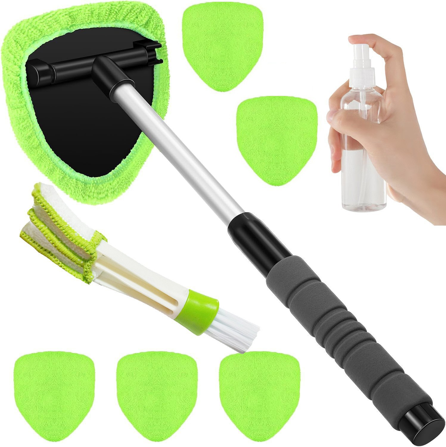 Windshield Cleaning Tool, Exte - Interior Detailing Kit avaliação e preço