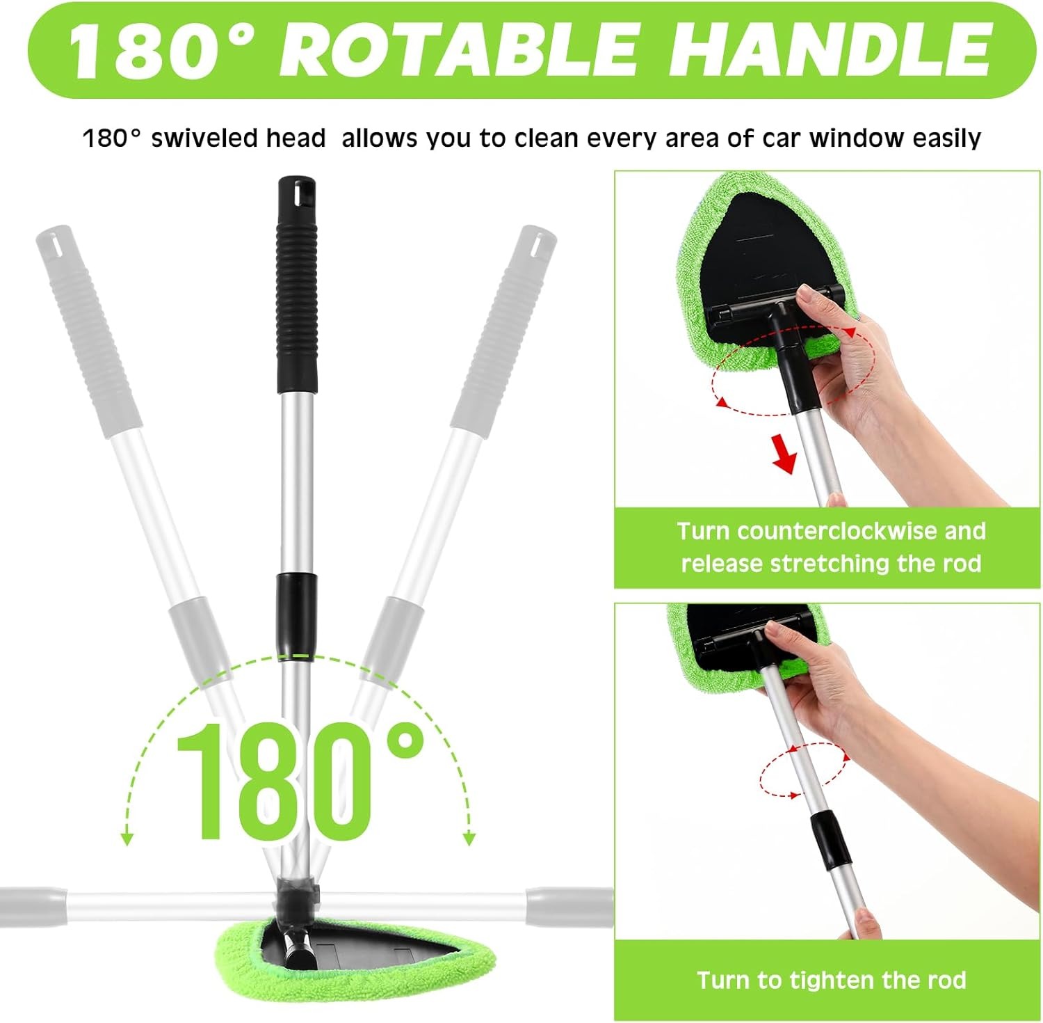 Windshield Cleaning Tool, Exte - Interior Detailing Kit avaliação e preço