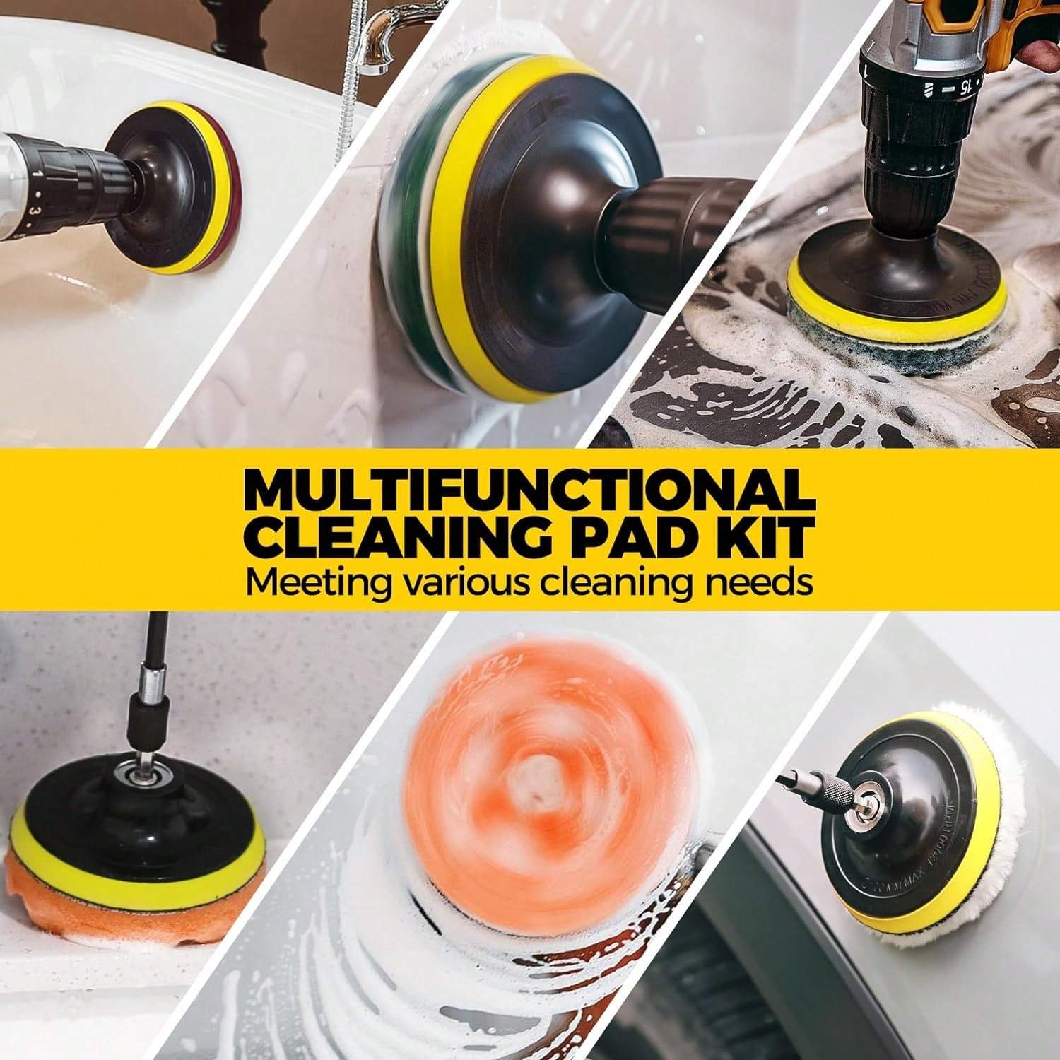 20Pack Drill Brush Attachments - Car Cleaning Brush avaliação e preço