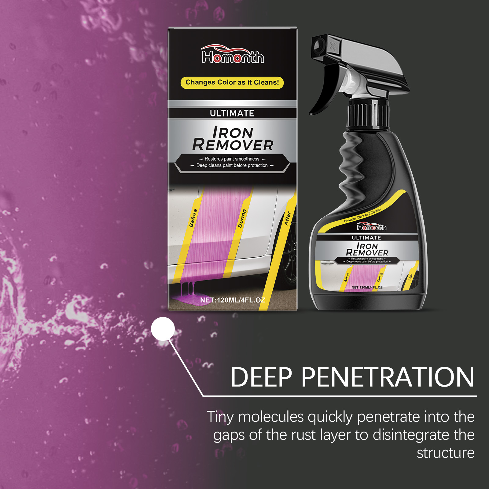 Car Wheel Cleaner Rust Remover - Wheel Cleaner Alloy avaliação e preço