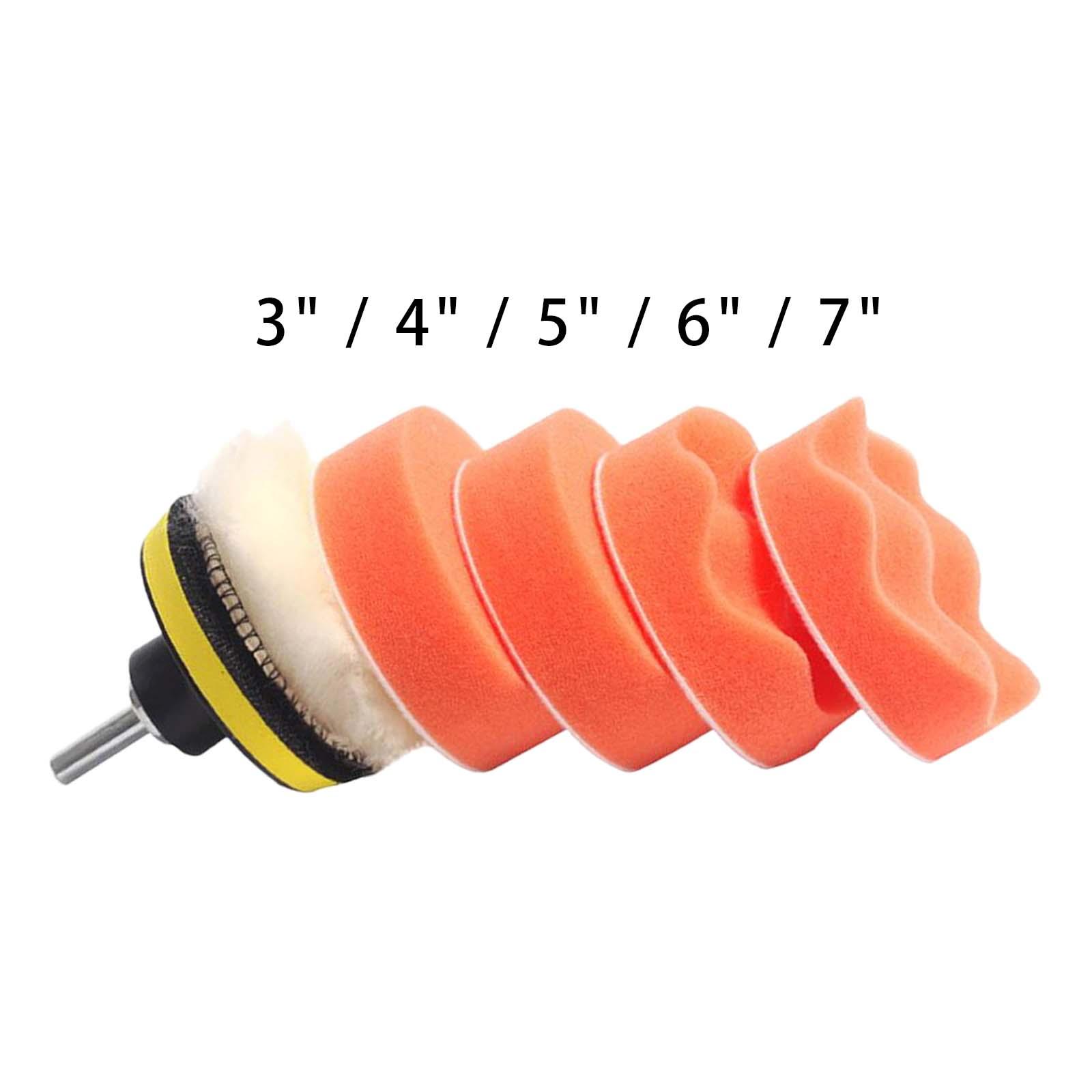 7PCS Auto Detailing Polishing  - Polish Pad Set Buffer avaliação e preço