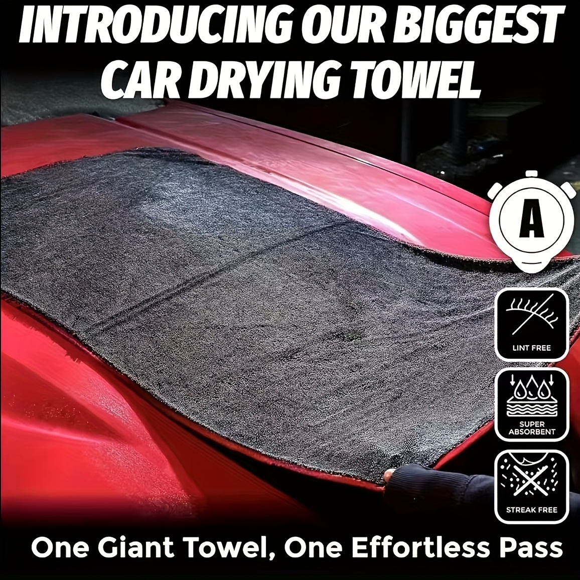 Ultra Absorbent Car Towel XXL  - Microfiber Towel Detailing avaliação e preço