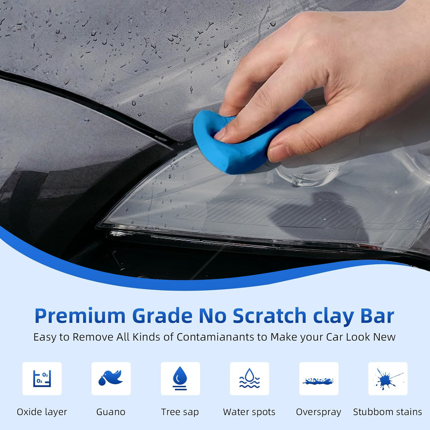 SIKEZHAN Magic Car Clay Bar fo - Clay Bar Lubricant avaliação e preço