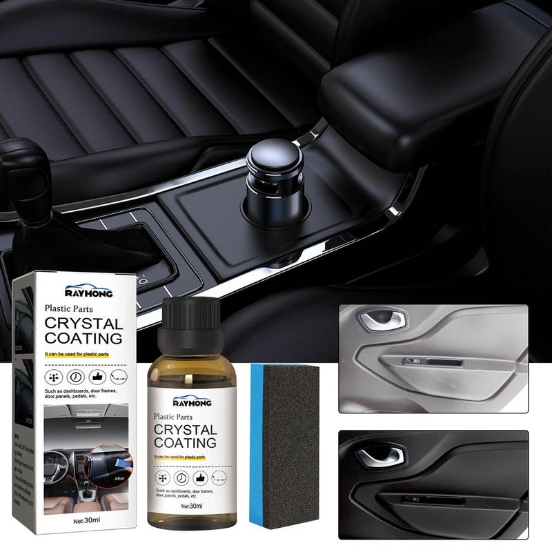 30ml Car Refurbishing Agent Pl - Trim Restorer Plastic avaliação e preço