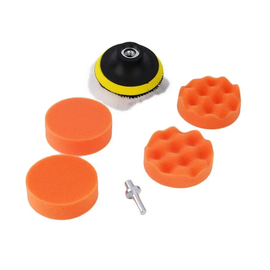 1 Set / 7Pcs 3 Inch Polishing  - Polish Pad Set Buffer avaliação e preço