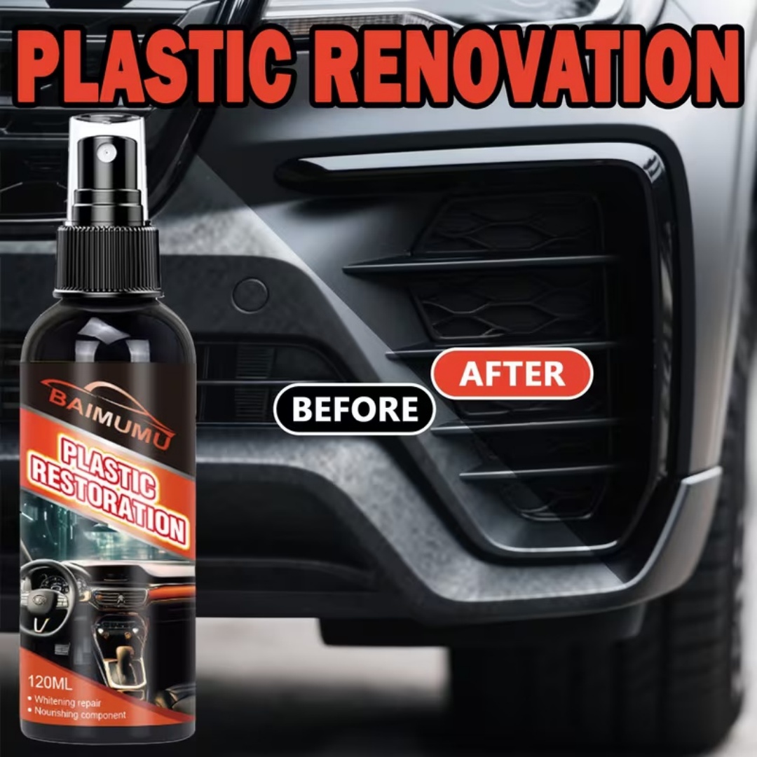 120ml Car Plastic Restorer Spr - Trim Restorer Plastic avaliação e preço