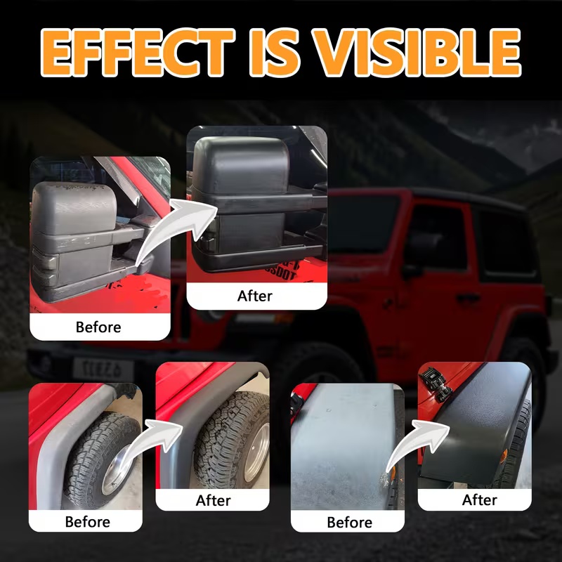 120ml Car Plastic Restorer Spr - Trim Restorer Plastic avaliação e preço