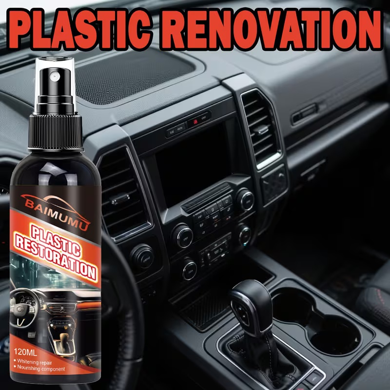 120ml Car Plastic Restorer Spr - Trim Restorer Plastic avaliação e preço